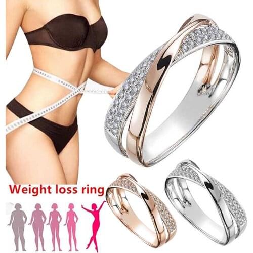 Magnetic Slimming Ring Weight Loss Health Care Fitness Jewelry Burning Weight Design Opening Therapy Lose Fashion Health Ring