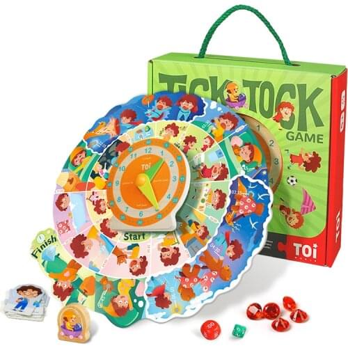 Time Planning Board Games Educational Toys Table Games Early Childhood Boys and Girls Parent-child Interaction Clock
