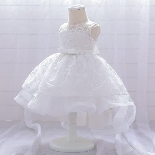 New years dress mesh Bead Embroidered Princess Dress bowknot nail bead cake dress Tuxedo Sleeveless Photography Dress