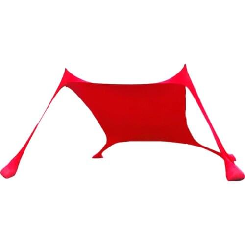 Portable Tent Tarp Sun Shelter Up Beach Sun Shade Canopy for Outdoor Activities 3-4 person