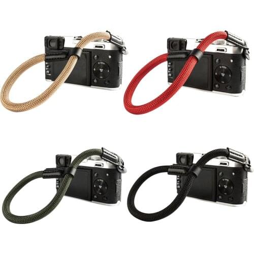 Besegad Nylon Braided Camera Wrist Strap Belt for Leica Canon Fuji Nikon Olympus Panasonic Pentax Sony Accessories