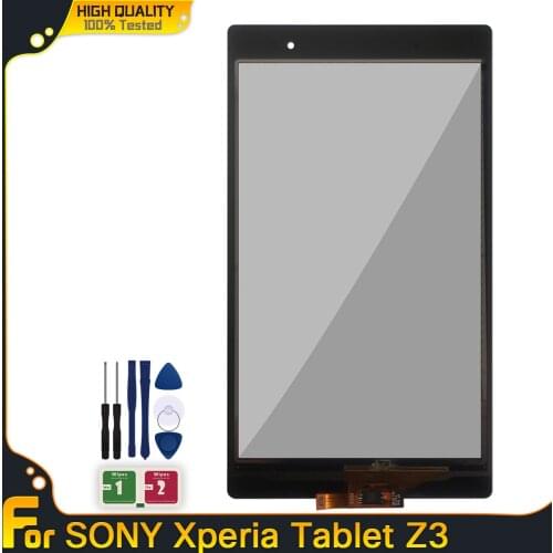 Original Touch For Sony Xperia Tablet Z3 SGP611 SGP612 SGP621 Touch Screen Digitizer Front Glass Replacement Free Shipping+Tool