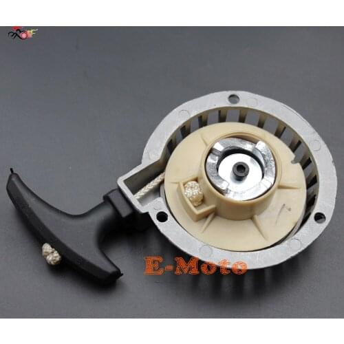 HEAVY DUTY Pull Starter Part Alloy For 47cc 49cc ATV Pocket Bike Mini Dirt Bike Quad Mini Moto 49cc Engine 2 Stroke Recoil Start