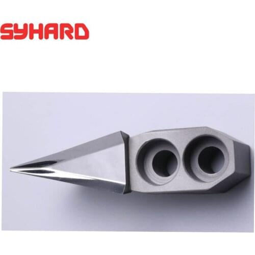 V shaped Wood Stair Turning Tool 38x20MM Replaceable Mirror Blade Turning Tool For Woodworking