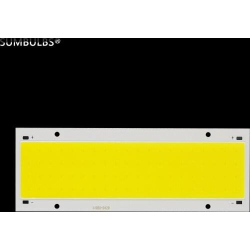 5pcs/lot DC 12V 20W LED COB Strip light source 14*5CM 140mm 2000LM Super Bright panel Bulb Warm Natural Cold White