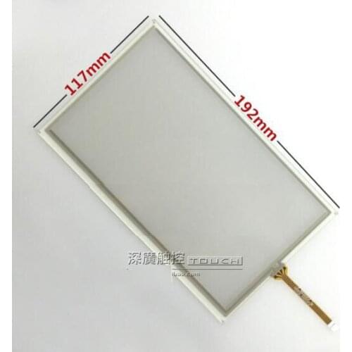 8''inch touch screen car DVD navigation AT080TN64 external screen handwriting screen 192*117