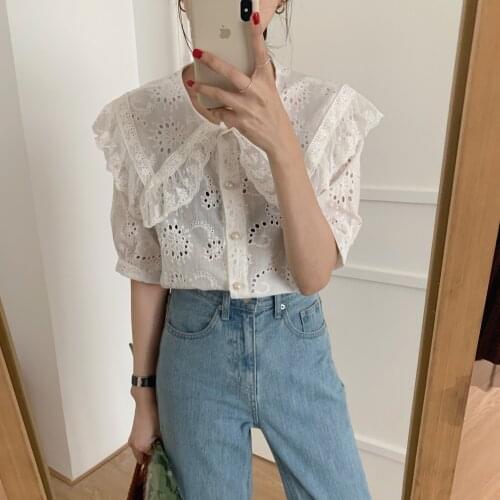 Блузки с вышивкой Alien Kitty China At AliExpress