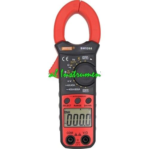 SZBJ BM5266/BM5268/ BM5263 Digital Clamp Meter Multimeter Auto Range Multimeter 1999