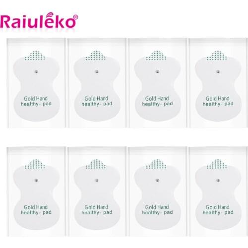 20/10PCS Self Adhesive Gel Replacement Square Tens Electrode Pads Muscle Stimulator Electric Digital Machine Massager Sticker