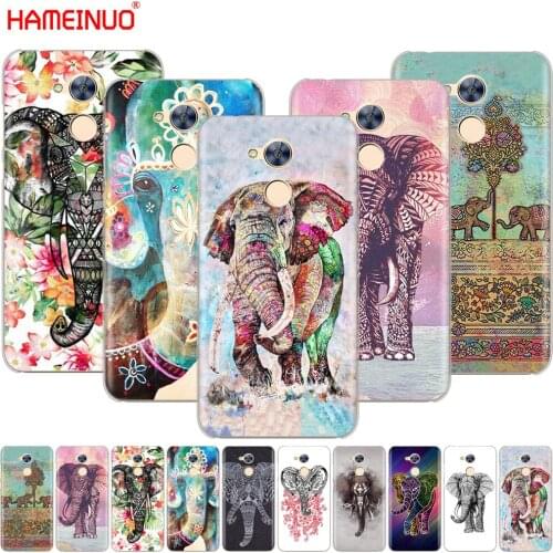 HAMEINUO Totem Elephant Aztec indian Flower Cover phone Case for Huawei Honor 10 V10 4A 5A 6A 7A 6C 6X 7X 8 9 LITE