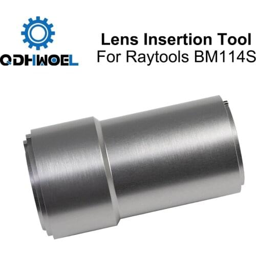 QDHWOEL Lens Insertion Tool D37 for Collimating Focusing Lens on Raytools BM114S Fiber Laser Cutting Head