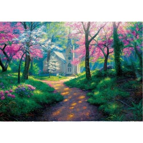 Full Square /Round 5D DIY Diamond Painting Idyllic landscape cottage Diamond Embroidery Sale Mosaic pattern Decor Painting GH465