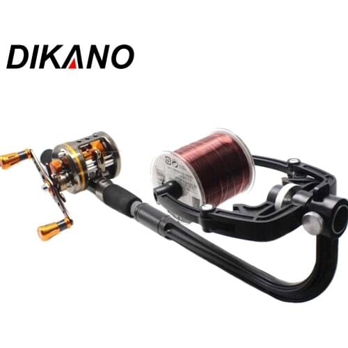 Fishing Line Spooler Winder Portable Reel Station Spool System for Spinning Fishing Round Baitcasting Reel