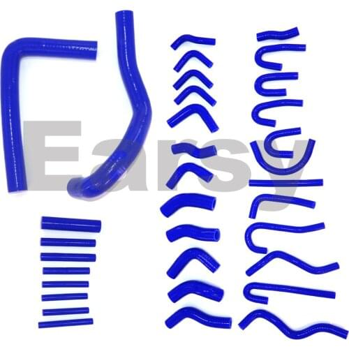Silicone radiator hose kit for Toyota SUPRA JZA80 2JZ-GTE NO-VVTI 1993-1999