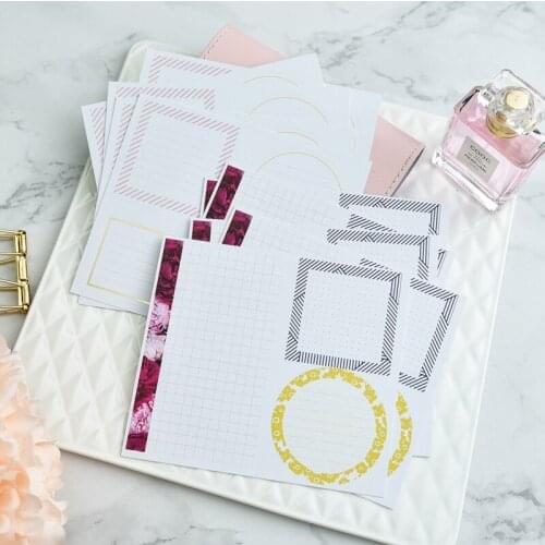 KSCRAFT New Planner Stickers for Scrapbooking DIY Projects/Photo Album/Card Making Crafts