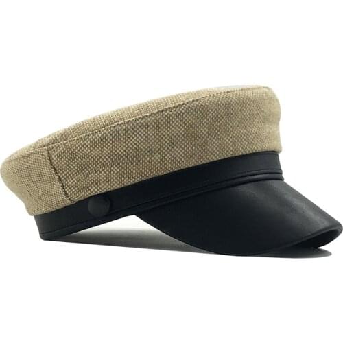 Fashion Artist Women Octagonal Wool Spring Autumn And Winter Simple Black Gary Beret Hats Lady Street Casual Newsboy Caps