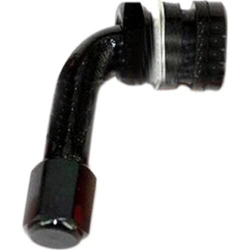 Motorcycle Motorbike Scooter CNC 90 Degree Angle Wheel Rim Tire Valve Stem Black/Red