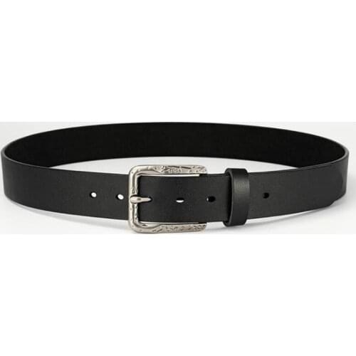 EL BARCO Cowhide Leather Belt Men High Quality Casual Black Coffee Male Belts Brand Luxury Designer Brown Blue Strap Pin Buckle