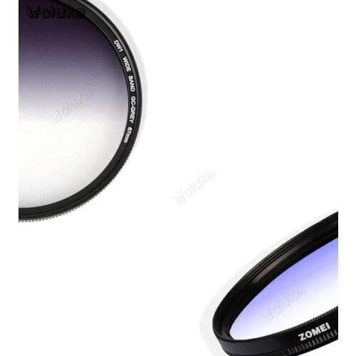 Filters Gradient Colors Studio Camera Filter Set 72MM Light Gradient Ultra-thin Dslr Camera Accessories Photo Lens CD50 T10