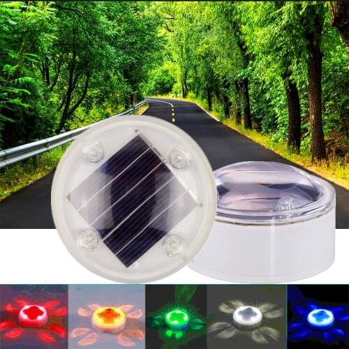 Upgrade 4 LED Solar Light Outdoor Solar Underground Candle Light IP68 For Garden Yard Park Pathway Fountain Decor Buried Light