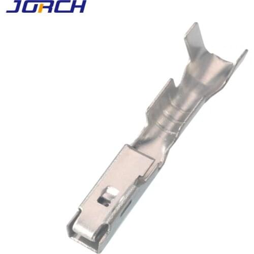 100pcs 8240-0263 Auto harness electrical female brass connector crimp terminal