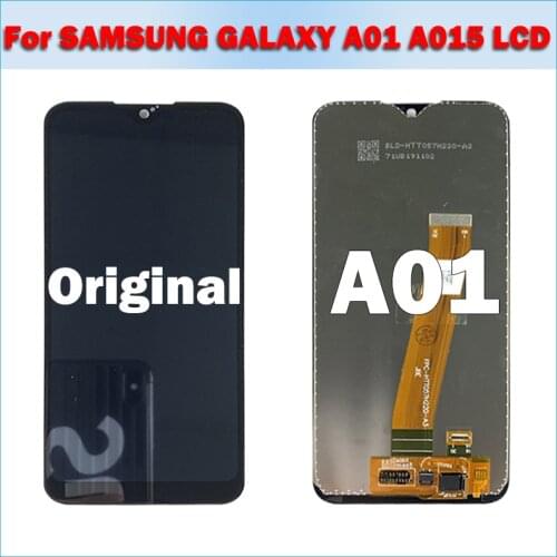 Original LCD For Samsung Galaxy A01 A015 SM-A015F SM-A015G A015DS LCD Display Touch Screen Replacement Digitizer for samsung A01