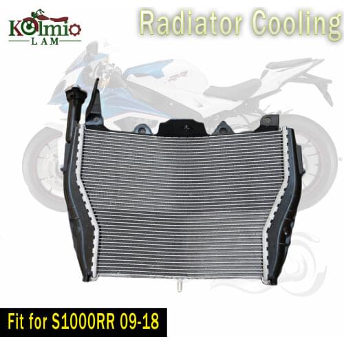 Aluminium Motorcycle Replacement Radiator Cooler Fit For S1000RR 2009 - 2014 s1000 RR S 1000RR 2010 2011 2012 2013 S 1000 RR