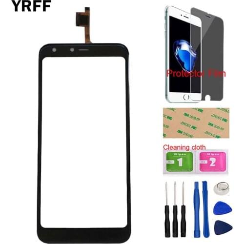 Touchscreen Touch Screen For Doogee X53 Touch Panel Screen Digitizer Panel Front Glass Sensor Mobile Phone Tools Protector Film