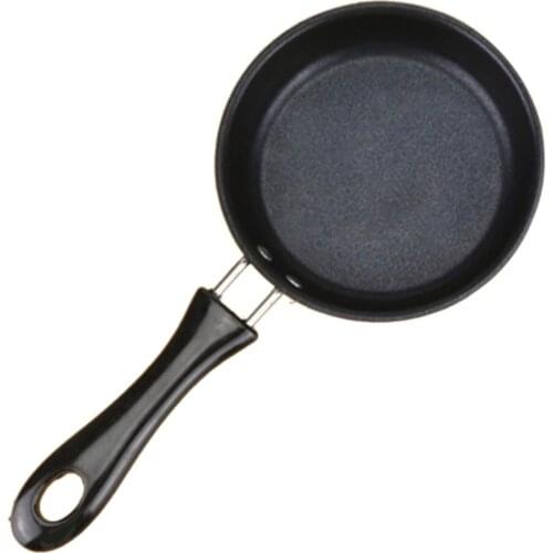 Mini Non-Stick Pan Flat Wok Steak Frying Pan Wok Pancake Egg Dumpling Omelette Pan Non-stick Skillet Kitchen Cooking Cookware