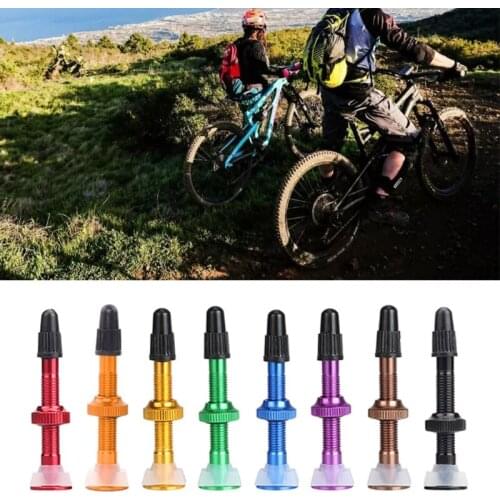 40mm MTB Bicycle Extender Valves for Bike Tubeless Tire Core Aluminum Alloy Valves Bike Repair Accessories
