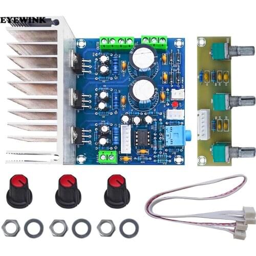 XH-M553 Classic circuit TDA2030A audio power amplifier board 2.1 channel bookshelf speaker bass