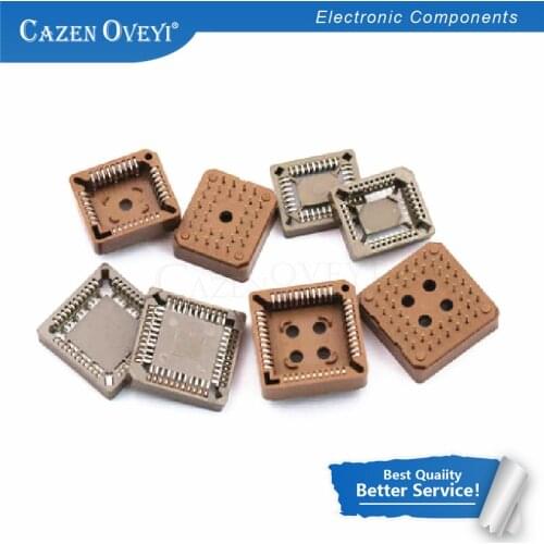 10pcs/lot Square PLCC-32/PLCC-44/PLCC-68/PLCC-84 IC chip carrier PLCC socket all around DIP In Stock