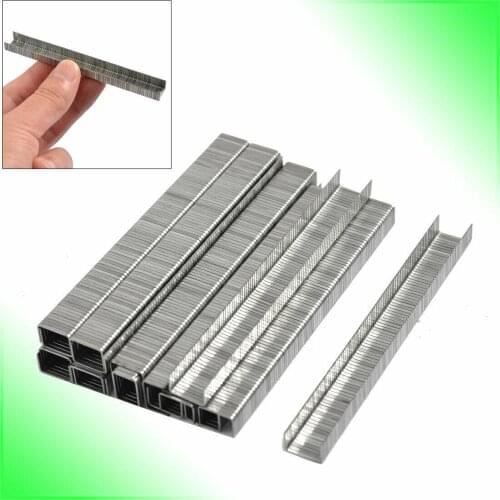 1000Pcs/pack 1008J Door Shaped Staples 11.3*1.2mm Nails For Staple Gun 3-in-1 Stapler Machine Accessories Carpenter Tool