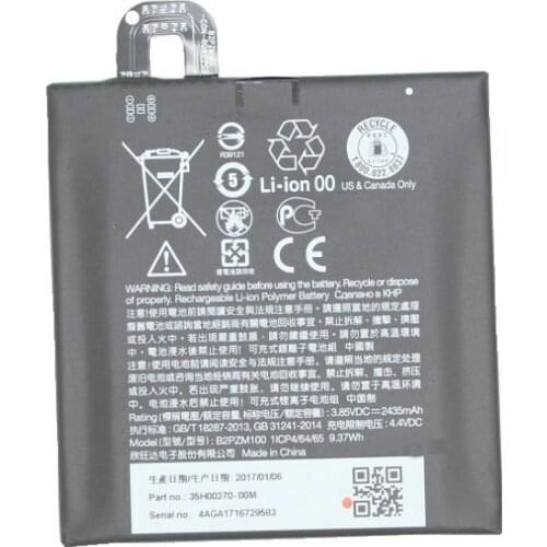 1x 2435mah B2PZM100 battery fit for HTC Alpine, U Play, U Play TD-LTE, U Play TD-LTE Dual SIM batteries Batterij