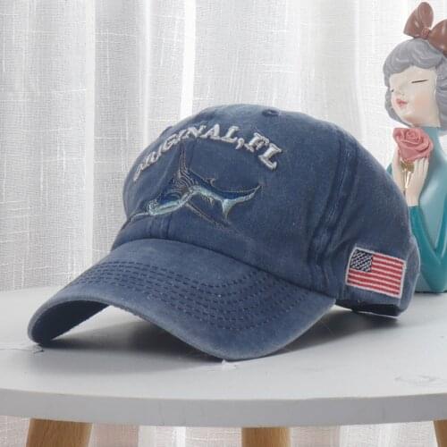 2021 New Embroidery Shark Letter Baseball Cap Women Snapback Cap with Dad Hat Female Hip Hop Sun Summer Brand Cap Hats