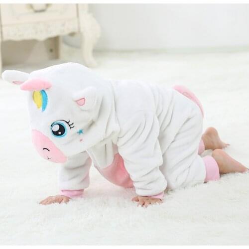 Baby Boy Girl Animal Cosplay Rompers Toddler Christmas Halloween Outfits Boys Unicorn Costume For Girls Jumpsuits Infant Clothes