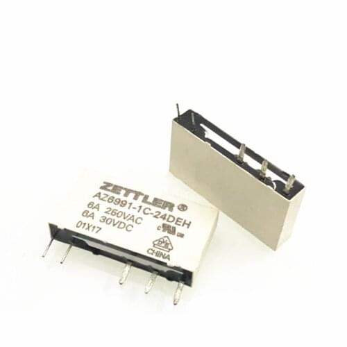HOT NEW 24V relay AZ6991-1C-24DEH AZ6991-1C-24DEH AZ6991-1C-24DEH 24VDC DC24V 24V 5PIN