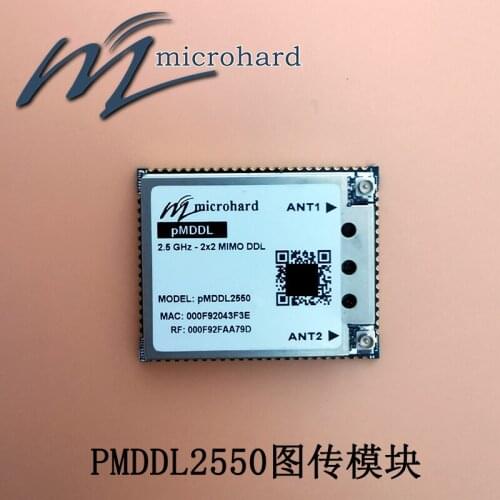 Microhard P-M-D-D-L2350 Digital-map Integrated Radio Station Module Applied to U-A-V Robots