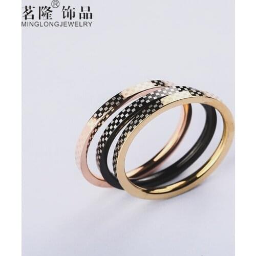 Rings For Women Females Jewelry Accessory Bridal Wedding Engagement Promise Gift Laser Pattern Dot 3 in 1 Detachable 3 Layers