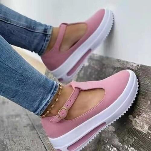 Summer Womens Sandals Vintage Wedge Shoes Woman Buckle Strap Straw Thick Bottom Flats Platform Sandals Flock Sandalias Mujer
