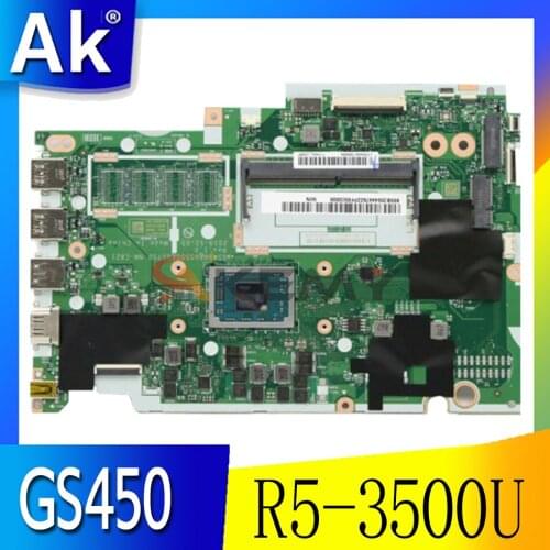 Mainboard For Lenovo IdeaPad 3 15ADA05 laptop motherboard GS450 & GS550 & GS750 NM-C821 motherboard with CPU R5-3500U
