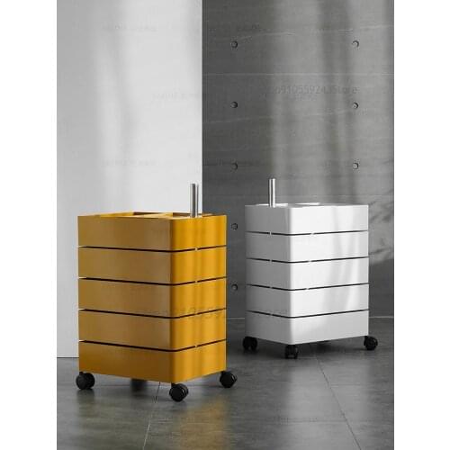 Nordic Multifunctional Creative Side Table Modern Minimalist Storage Corner Table Sofa Side Cabinet Mobile Mini Storage Small Co