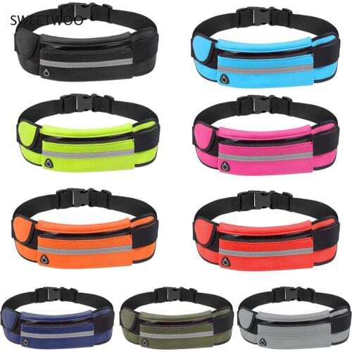 Running Belt Waist Bag-Waterproof Running Belt Waist Bag for Hiking and Fitness-various Adjustable Running Bags