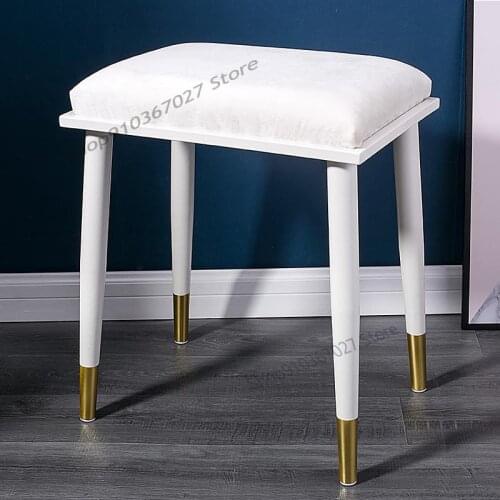 Nordic Dressing Stool Makeup Stool Simple And Light Luxury Dressing Table Stool Makeup Chair Bedroom Net Red Chair Ins