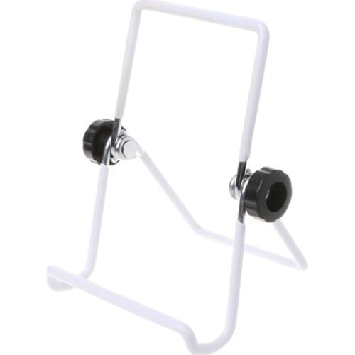 Universal Holder 360° Adjustable Foldable Metal Wire Stand Mount For iPad Tablet