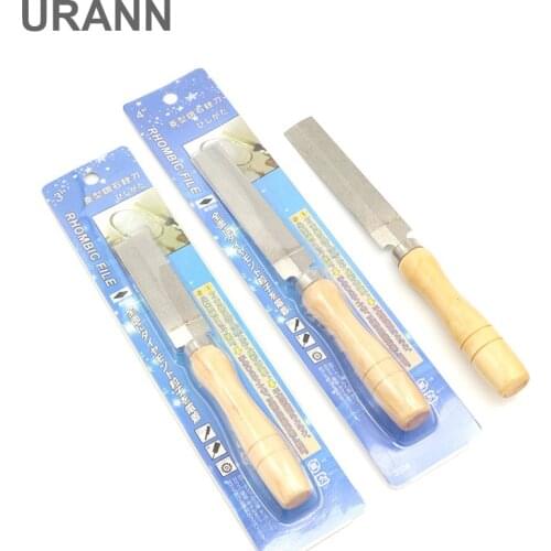 URANN 1pcs 3" 4" Metal Needles File for Glass Stone Jewelers Diamond Wood Carving Craft Sewing Hand Files Tools