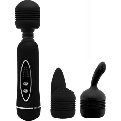 High Power Vibrator Wand Dia Two Attachments Magic AV 12 speed Body Massager Silicone Vibrators Control Panel For Woman Clitoral