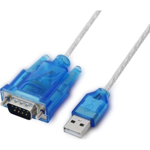 High Quality 1pcs CH340 USB to RS232 COM Port Serial PDA 9 pin DB9 Cable Adapter Support For Windows Vista/7/8
