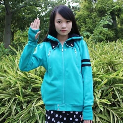 High Quality Tokyo Ghoul cosplay costumes blue hoodie women men spring autumn Anime Tokyo Ghoul Kaneki Ken hooded Hoodies XXL