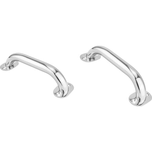 2x Stainless Steel Kayak Canoe Handles Boat Side Mount Carry Safety Handle